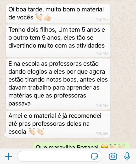 DEPOIMENTO 1